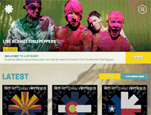 Tablet Screenshot of livechilipeppers.com